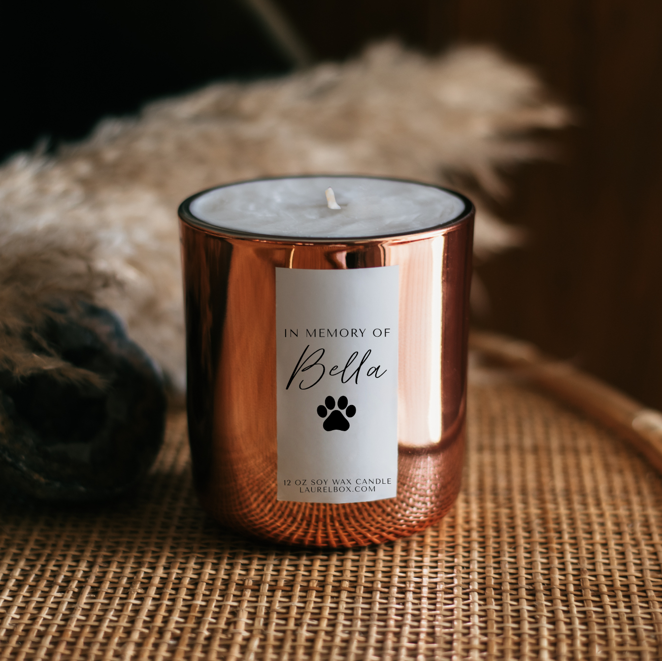 Custom Pet Memorial Candle image number null